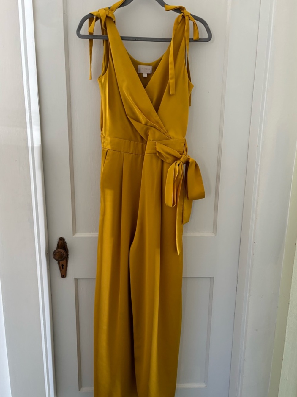 Collection by J.Crew Mustard V-Neck Dress
